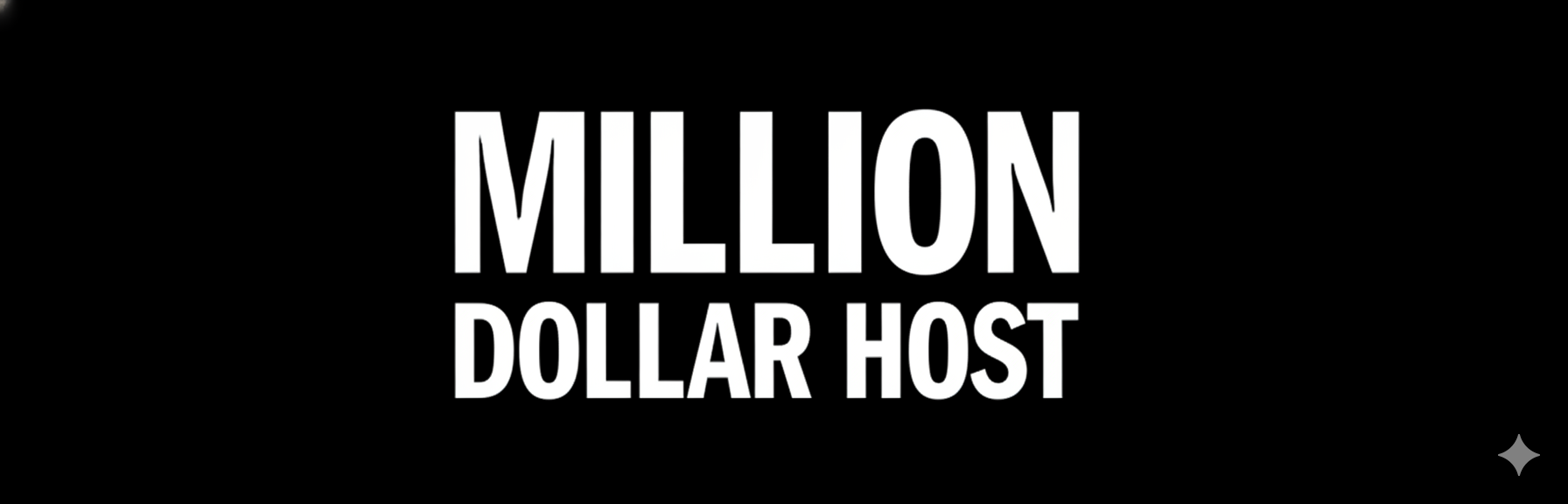 million dollar host